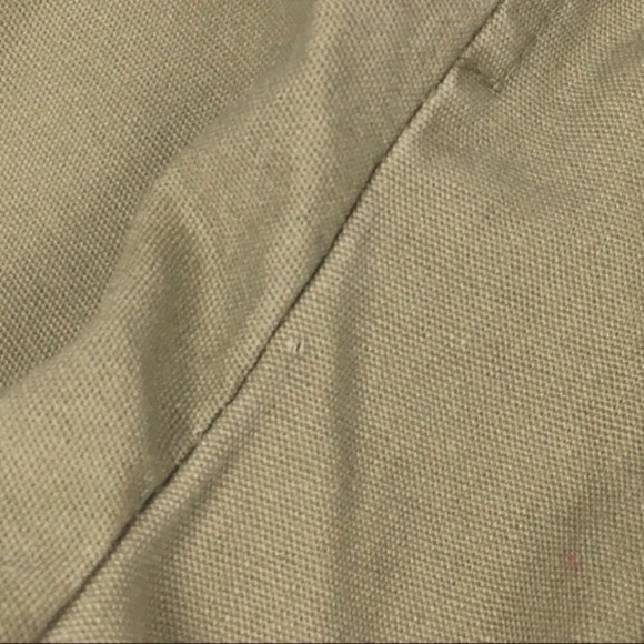 HURLEY Utility Jacket Moto Crop Canvas Asymmetrical Military Minimalist Small - Picture 10 of 12